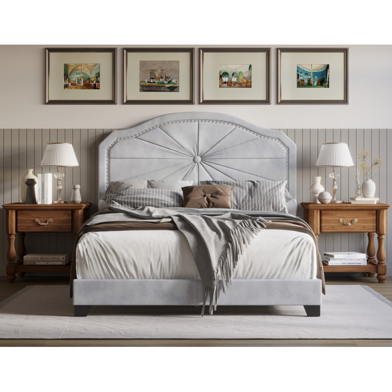 Emmie-May Upholstered Standard Bed, Full/Double