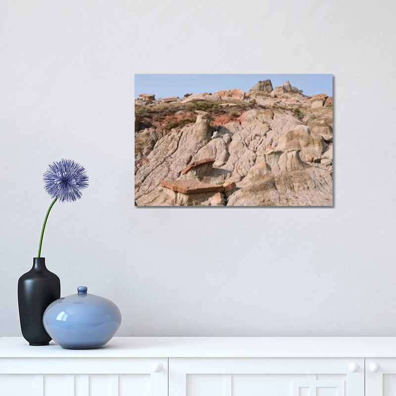 Badlands Design by Brian Wolf - Wrapped Canvas Print, 30.48cm H x 45.72cm W x 1.91cm D