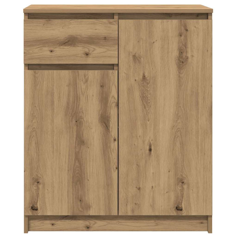 Sideboard With Drawer 71X35x84 Cm Engineered Wood, Artisan Oak