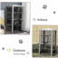 Structure en acier pour chat pour chat