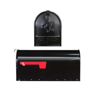 Extruded Aluminum Post Mounted Mailbox