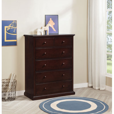 Commode 6 tiroirs Sumerlin Cappuccino