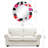 Brooksland Glass Round Mirror