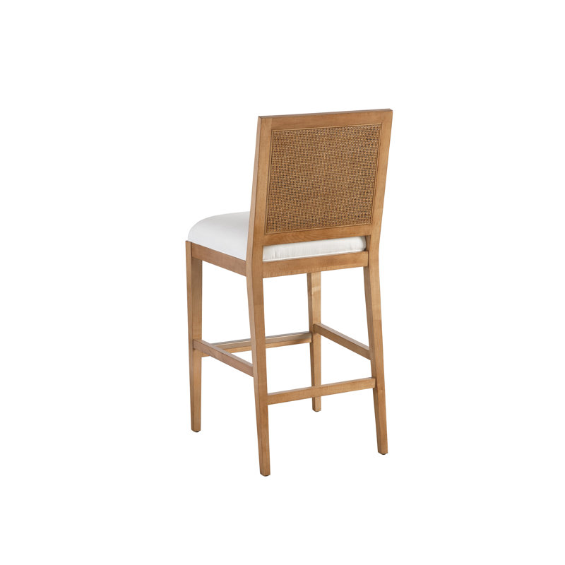 Tabouret Laguna Cleo, Brun, Blanc, Très grand (siège d'une hauteur de 30 po)
