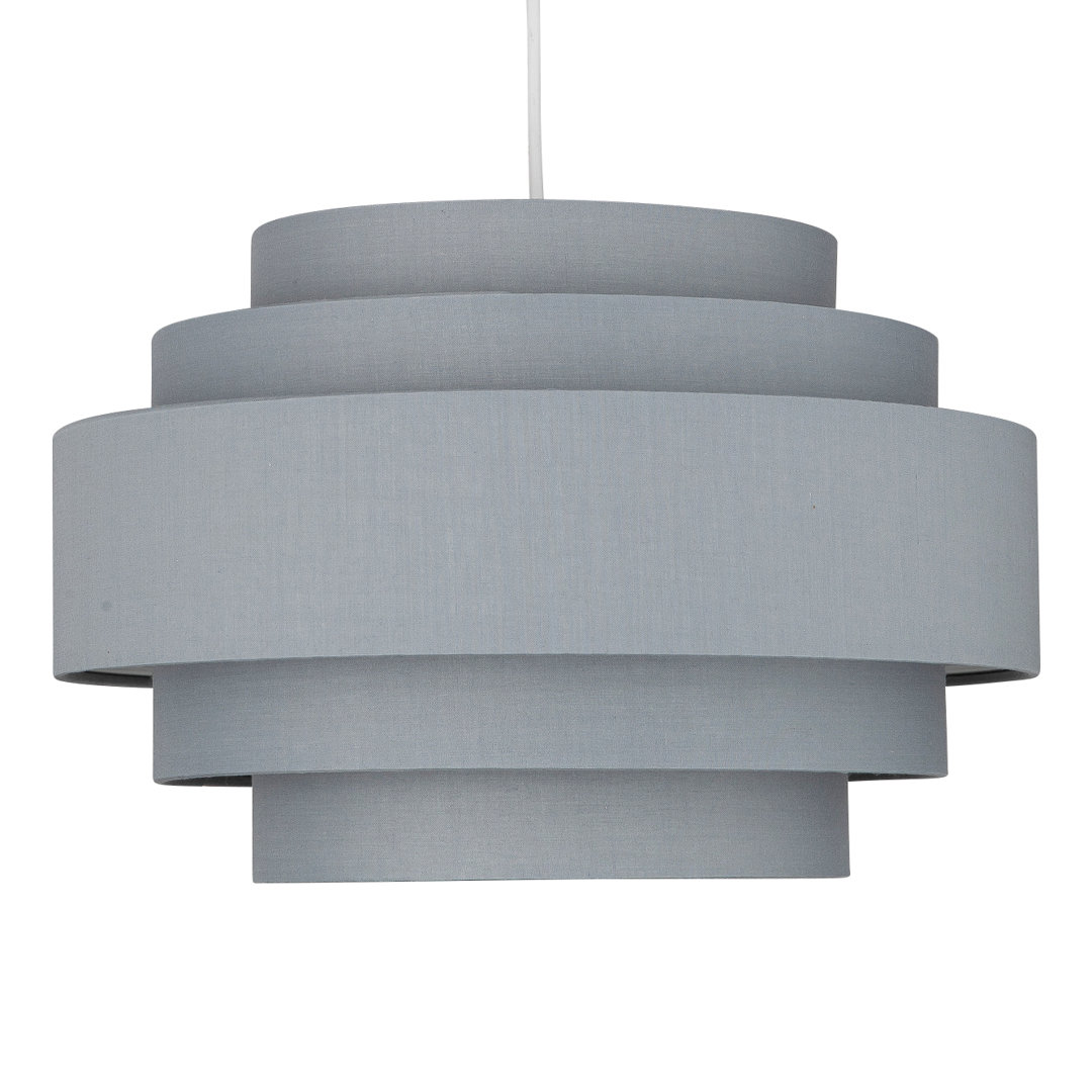 50cm H Cotton Drum Pendant Shade ( Uno )