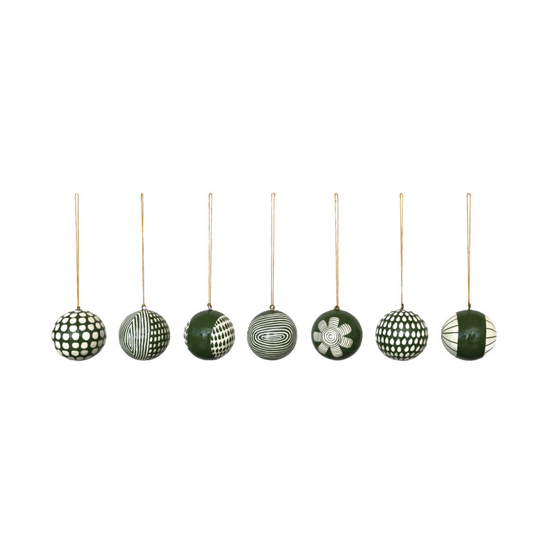 Ensemble d'ornement boule 6 pièces