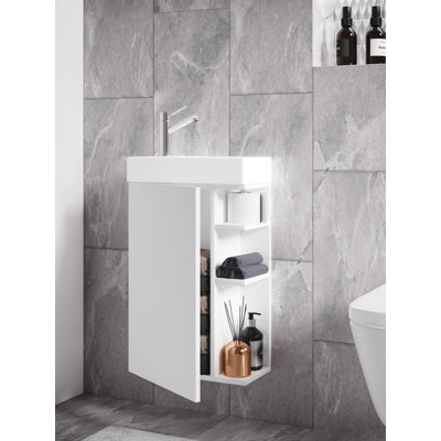 Raquele Bathroom Vanity with Basin