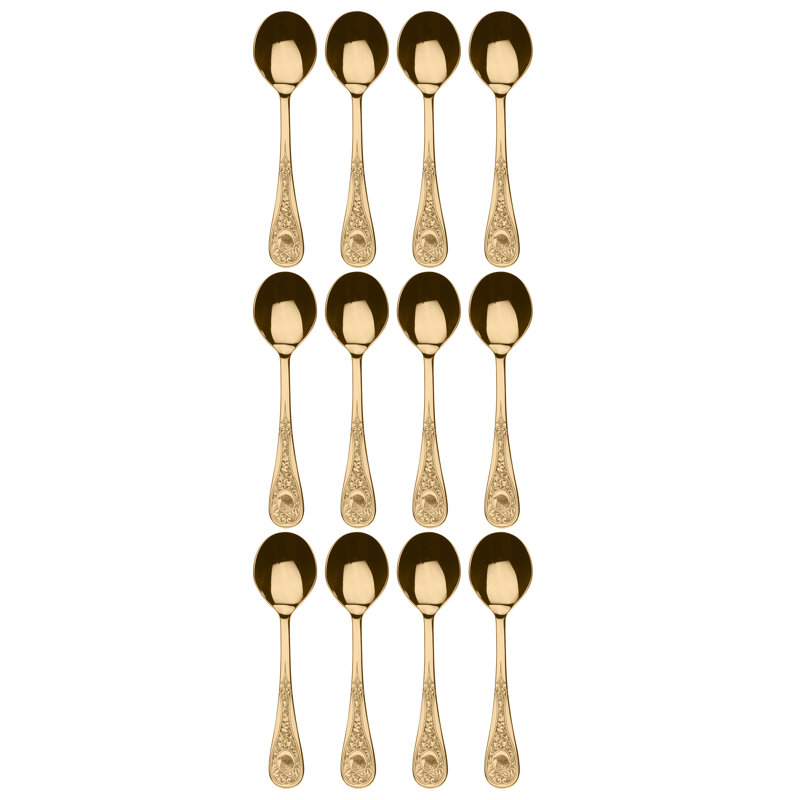 Diana Soup Spoon - Stainless Steel, Ice, 12