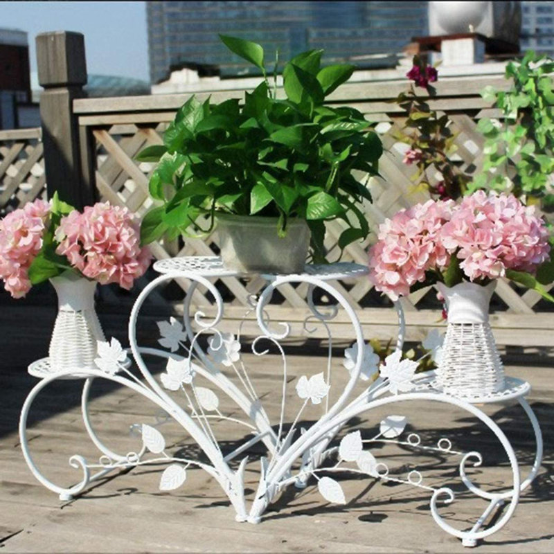 Senter Plant Stand - Set of 2, White