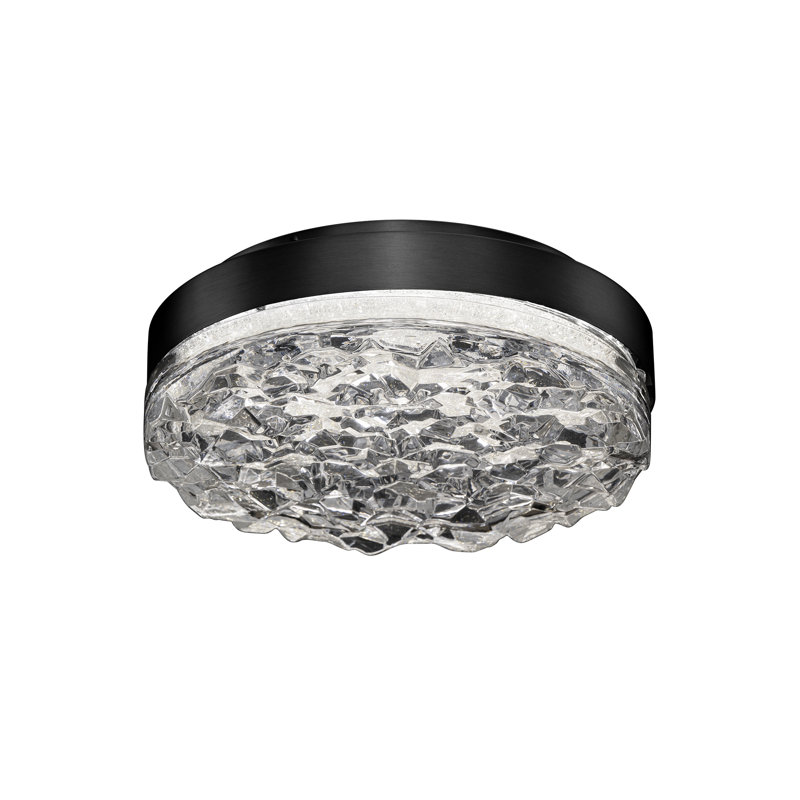 Bramble 1 Light Crystal LED Flush Mount