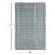 Juno Hand Loomed Recycled P.E.T Blue Rug