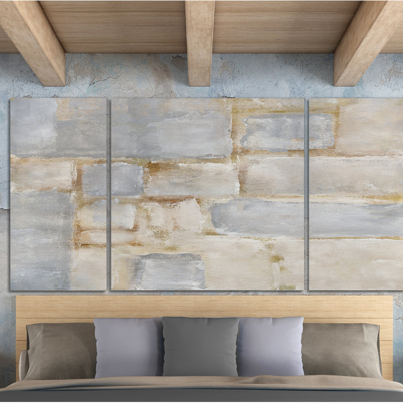 « terrazza i », reproduction d’image multi-pièces de qualité supérieure sur toile, H 24 po x l 48 po x P 1,5 po