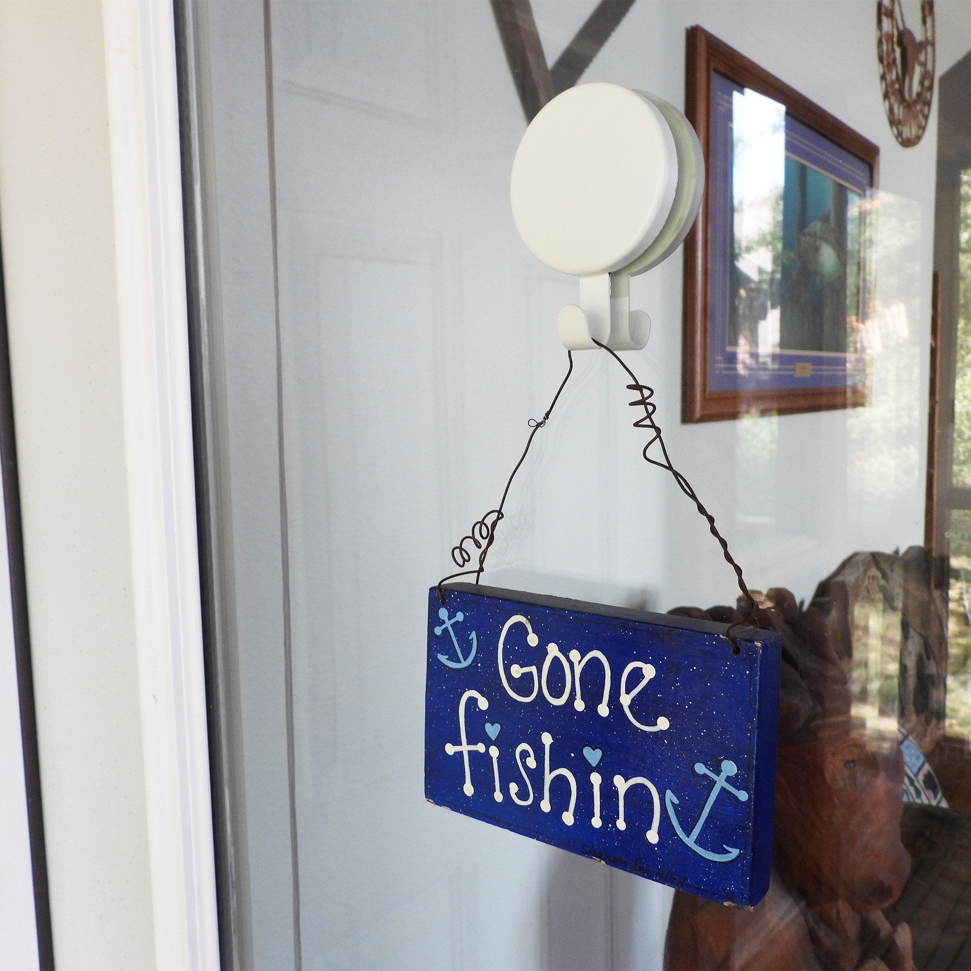 Attract Magnetic Hanger, White, 1