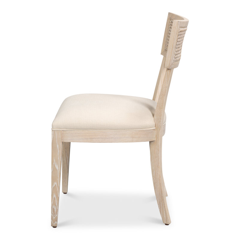 Ridge Upholstered Dining Chair, Beige