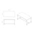 Norcross Four Leg Coffee Table