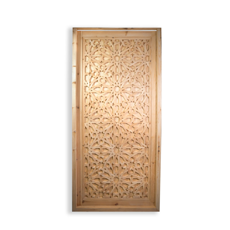 Hand Carved Moroccan Door