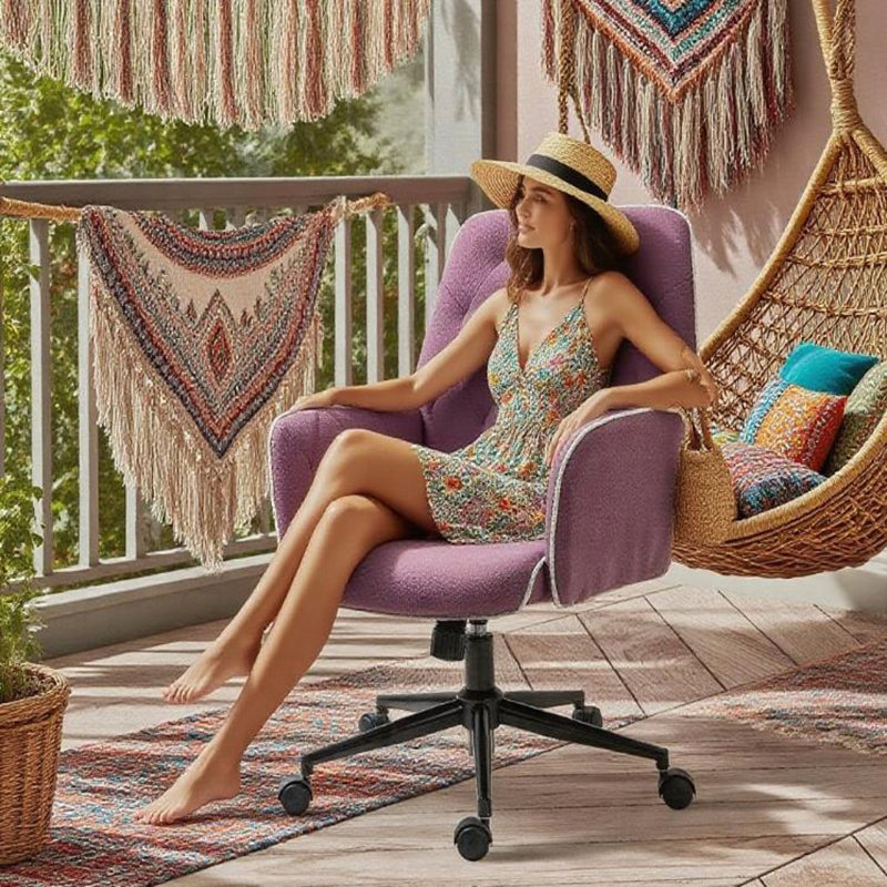 Fauteuil de bureau d'ordinateur Spandex