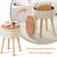 Tabouret d'appoint avec rangement en bois-1029600874
