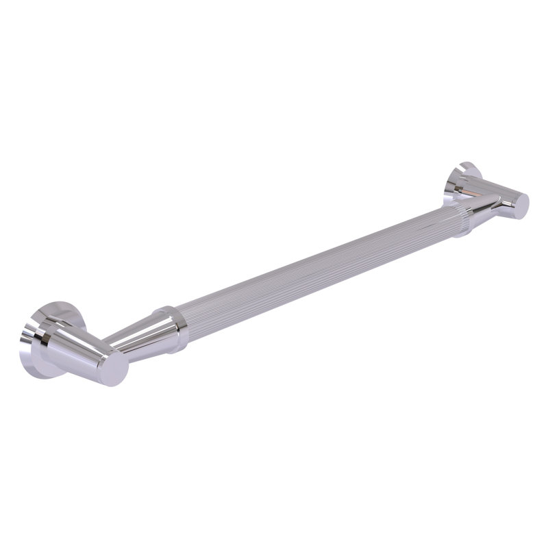 Grab Bar, Polished Chrome, 24" W