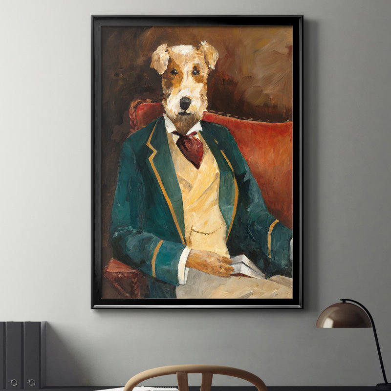 Edar Allen Paw - reproduction d'art sur toile, H 22,5 po x l 30,5 po x P 1,5 po, Noir