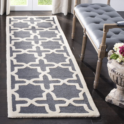 Igna Hand Tufted Wool Geometric Rug