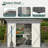 Outdoor Large Metal Storage Shed Foundation Kit Included-94331311