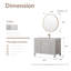 Ensemble de meuble-lavabo simple 48 "avec miroir-1223027143-1214486568-1214486572