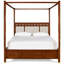 Surrey Hills Upholstered Four-Poster Bed-1987018914