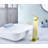 Waterfall Spout Bathroom Faucet,Single Handle Bathroom Vanity Sink Faucet