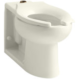 Anglesey™ Floor-Mounted Wall-Outlet 1.6 GPF Flushometer Valve Elongated Bowl with Top Inlet