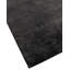 Linen Solid Area Rug in Charcoal