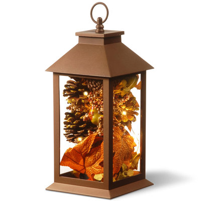 Harvest Arrangement in LED Lamp with Matte Finish