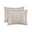 Mini ensemble d'édredon en coton taupe