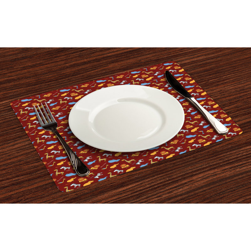 Polyester Animals/Nature Rectangle Placemat
