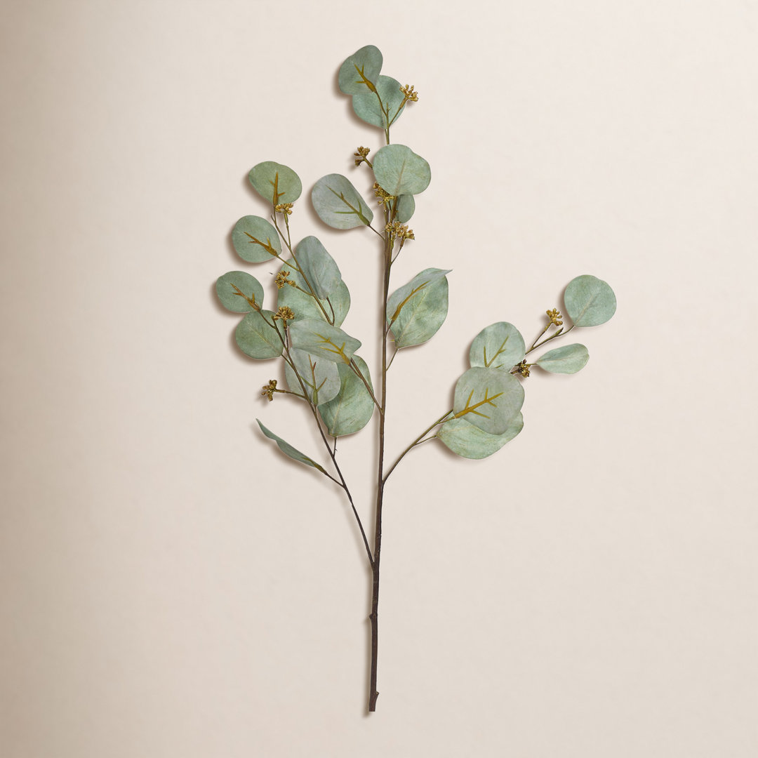 Winnetka 32'' Faux Eucalyptus Spray Stem (Set of 3) Birch Lane™
