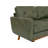 65'' Upholstered Square Arm Loveseat Sofa-1262422498