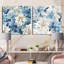 Vicknair - Ensemble de 2 collages carrés floraux-101846235-101846237