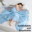 Reversible Cooling Blanket for Summer, Cool Touch Comforter for Camping Mats, Pets ,Quick Drying-125287055-125287059