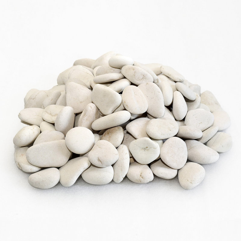 Sac de galets blancs 4-6cm 22Lb
