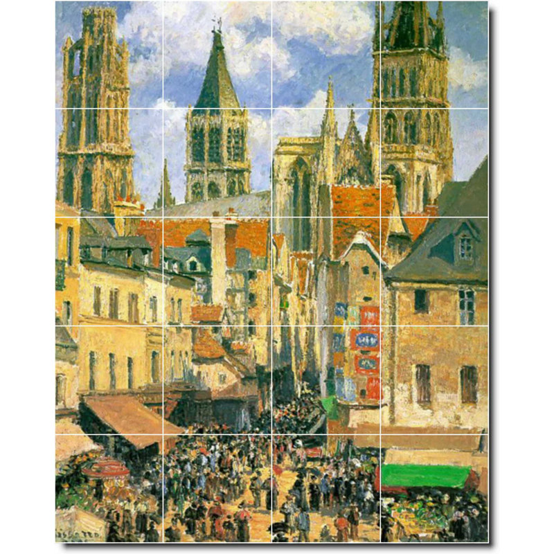 Carreau de céramique décorative 24 po x 30 po 6 po x 6 po, City 06718