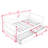 Twin Size Wood Daybed with Two Drawers-1188815953