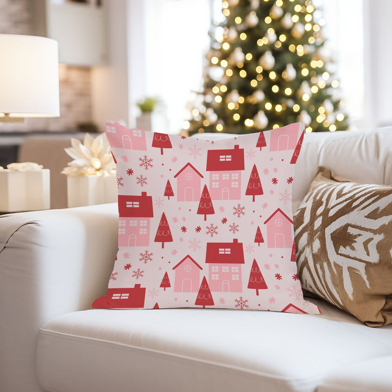 Holiday Christmas Pattern IV Modern, 20"H x 20"W