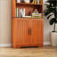 Armoire de rangement haute en bois-1721754016