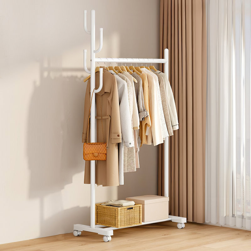 63cm Rolling Clothing Rack