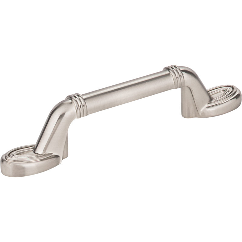Vienna 3" Center to Center Arch Pull, Satin Nickel
