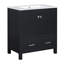Meuble-lavabo 30 po avec lavabo simple-106459501
