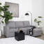 Razzak 3 Seater Linen Sofa Bed-818036312