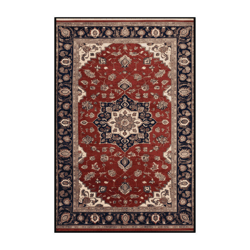 Tapis brun lavable à la machine, Tapis de couloir 2 pi x 4 pi