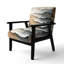 Fauteuil d'appoint Coastal Waves-368341387
