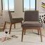 Chaise d'appoint rembourrée Klimek-1828422129